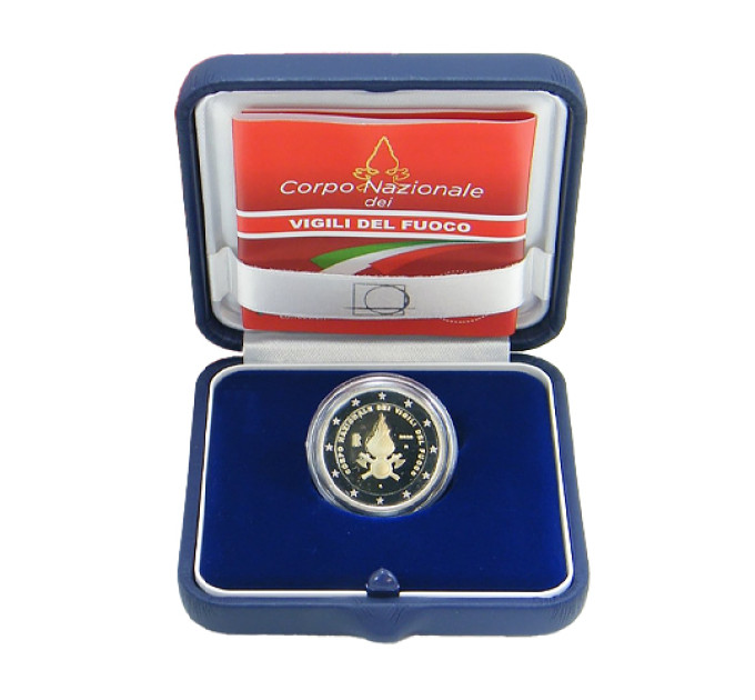 Itaalia 2 euro proof 2020 - 80 aastat riikliku tuletõrjekorpuse asutamisest
