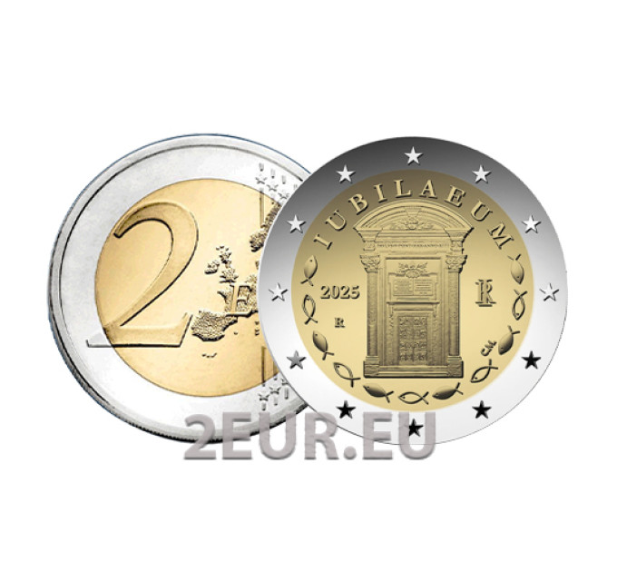 Itaalia 2 euro UNC 2025 – Juubel 2025