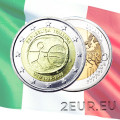 Itaalia 2 euro UNC 2009 – 10 aastat euro