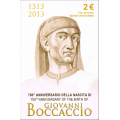 Itaalia 2 euro BU 2013 – GIOVANNI BOCCACCIO 700. SÜNNIPÄEV