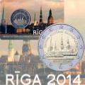 Latvia 2 euro BU 2014 - Riga - European capital of culture 