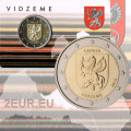 Läti 2 eurot BU 2016 - Vidzeme