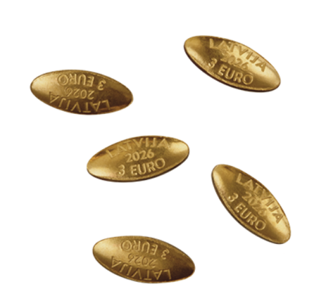 Latvia 15 euro gold proof 2026 - Golden Seeds