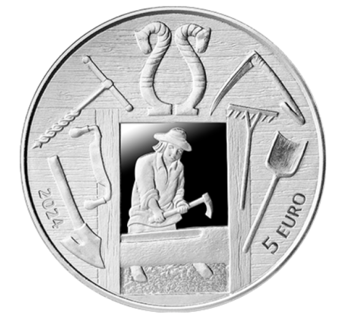 Läti 5 euro hõbe proof 2024 - Läbi aegade