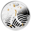 Läti 5 euro hõbe proof 2023 - Imants Ziedonis - Stardus