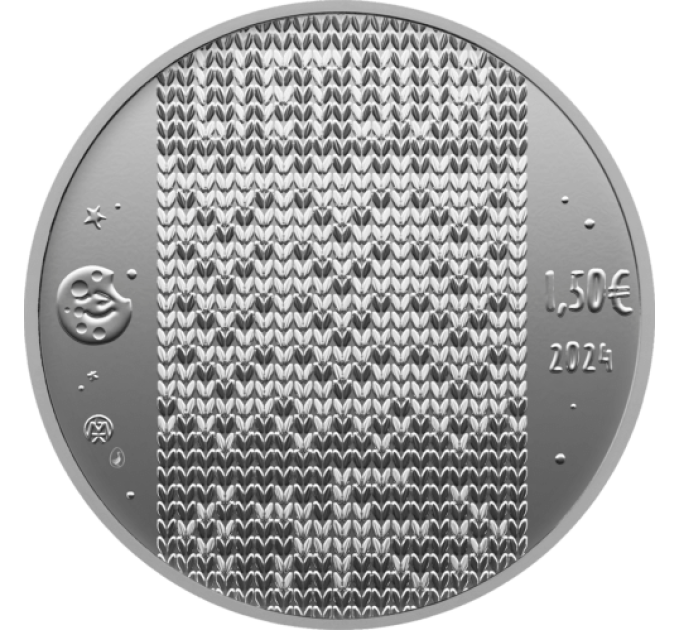 Leedu 1,5 eurot UNC 2024 - Kaksteist venda, kes lendavad musträstadega