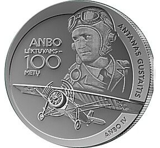 Leedu 1,5 eurot UNC 2025 - ANBO lennukid - 100 aastat