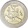 Lithuania 2 euro UNC 2020 - arms of the Republic of Lithuania Vytis