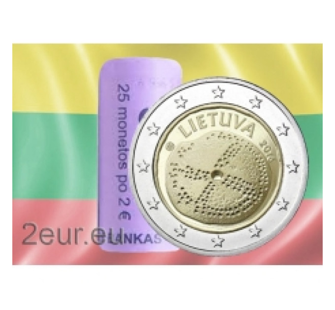 Leedu 2 eurot UNC rulli 2016 - Balti kultuur