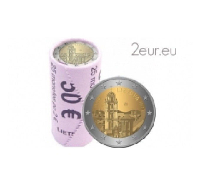 Leedu 2 eurot UNC rulli 2017 – Vilniuse kultuuripealinn