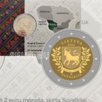 Lithuania 2 euro BU 2022 - Suvalkija   