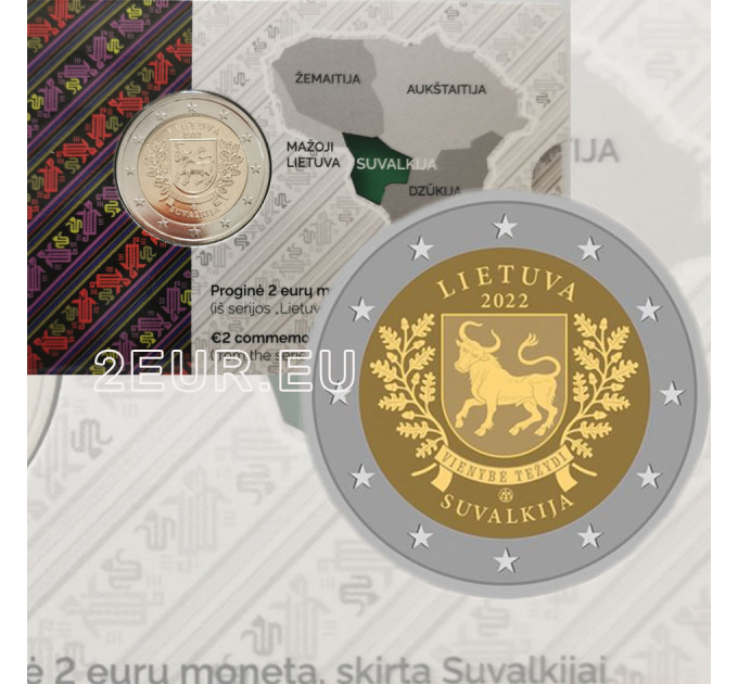 Leedu 2 eurot BU 2022 - Suvalkija  