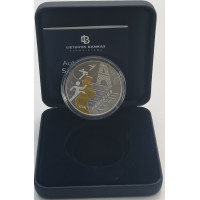 Lithuania 20 euro silver proof 2024 - XXXIII Olympic Games in Paris and the 100th anniversary of the Olympic Movement in Lithuania