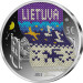 Leedu 5 euro hõbe proof 2025 - Hällilaul