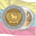 Leedu 2 eurot UNC 2022 - Suvalkija