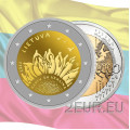 Leedu 2 eurot UNC 2023 – Koos Ukrainaga