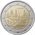 Leedu 2 eurot UNC 2026 – Kaunas