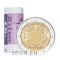 Luksemburg 2 eurot UNC rulli 2012 – 10 aastat eurot