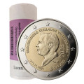 Luxembourg 2 euro UNC roll 2026 - ACCESSION TO THE THRONE OF GRAND DUKE GUILLAUME AND HIS 45TH BIRTHDAY
