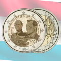 Luksemburg 2 eurot UNC 2021 – suurhertsog Jeani 100. sünniaastapäev foto