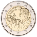 Luksemburg 2 eurot UNC 2024 – 175. aastapäev suurvürst Guillaume II surmast