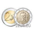 Luxembourg 2 euro UNC 2025 - 25th anniversary of the accession to the throne of Grand Duke Henri