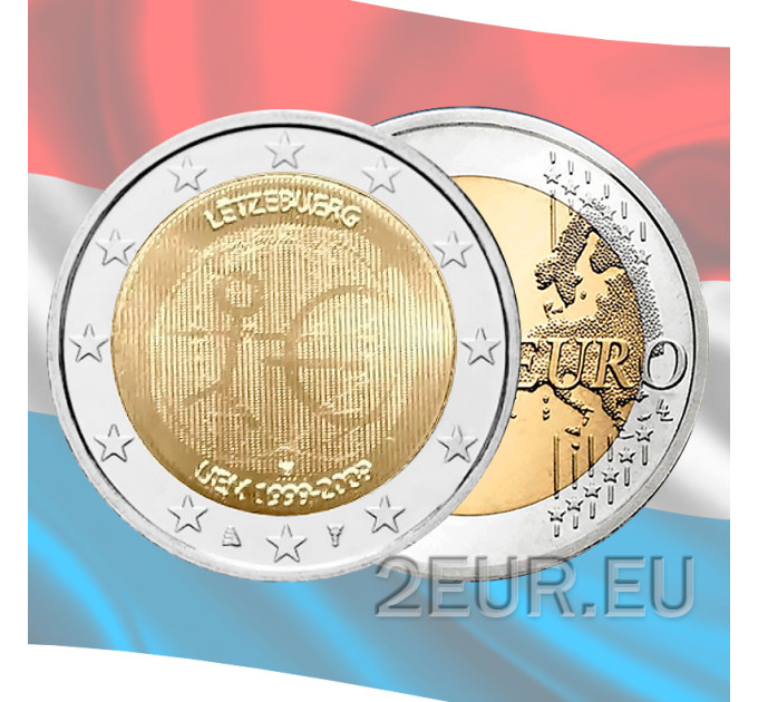 Luksemburg 2 eurot UNC 2009 – EMU