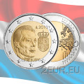 Люксембург 2 евро UNC 2010 - Герб Великого герцога Анри