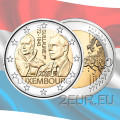 Luksemburg 2 eurot UNC 2018 – suurhertsog Guillaume I 175. surma-aastapäev