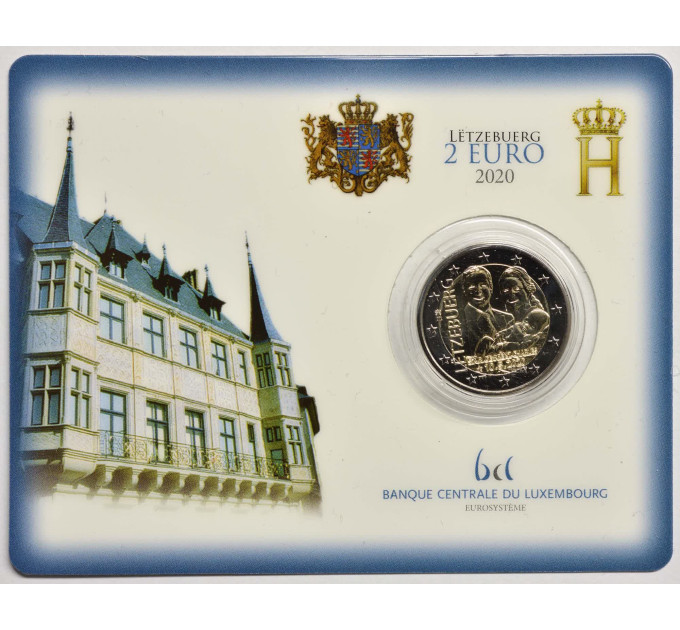 Luksemburg 2 eurot BU 2020 – Prints Charlesi sünd