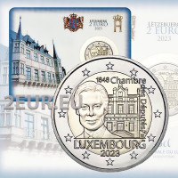 Luxembourg 2 euro BU 2023 - 175th Anniversary of the Chamber of Deputies and the First Constitution