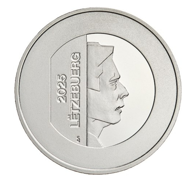 Luksemburgi 25 euro hõbe Proof 2025 – Päikesesüsteem - Päike