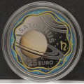 Luxembourg 25 euro silver Proof 2026 - The Solar System - Saturn