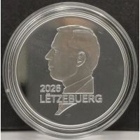 Luksemburgi 25 euro hõbe Proof 2026 – Päikesesüsteem - Saturn