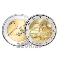 Malta 2 eurot UNC 2025 – Mdina ajalooline linn