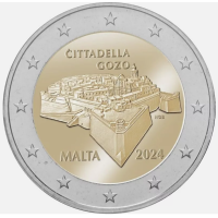 Мальта 2 евро UNC 2024 — Цитадель Гозо