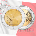 Malta 2 eurot UNC 2011 – Esimesed valitud esindajad 1849