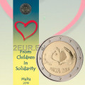 Malta 2 eurot BU 2016 – Solidaarsus läbi armastuse  