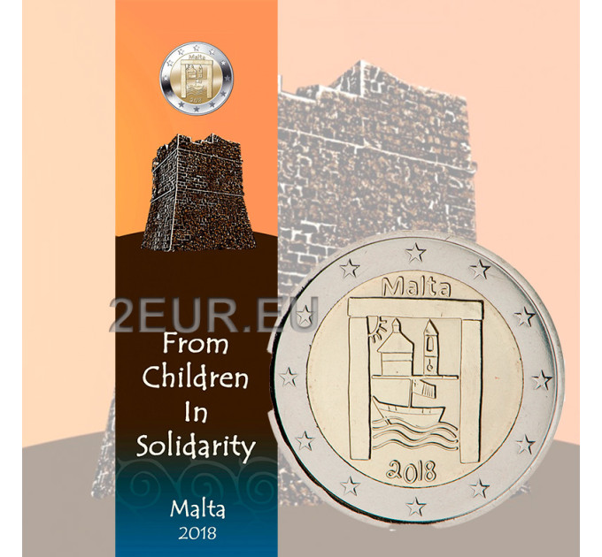 Malta 2 eurot BU 2018 - Kultuuripärand