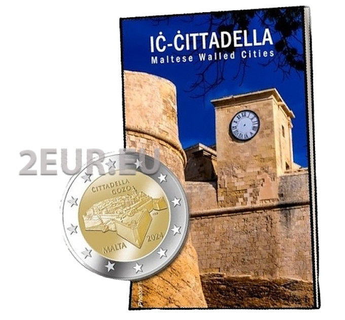 Malta 2 eurot BU 2024 – Gozo tsitadell