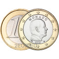 Monaco 1 euro UNC 2016 – prints Albert II