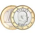 Monaco 1 euro UNC 2019 – prints Albert II