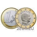 Monaco 1 euro UNC 2024 – prints Albert II