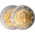 Monaco 2 eurot UNC 2012 – prints Albert II