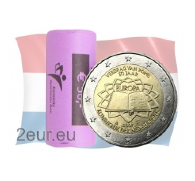 Holland 2 eurot UNC rulli 2007 – Rooma leping