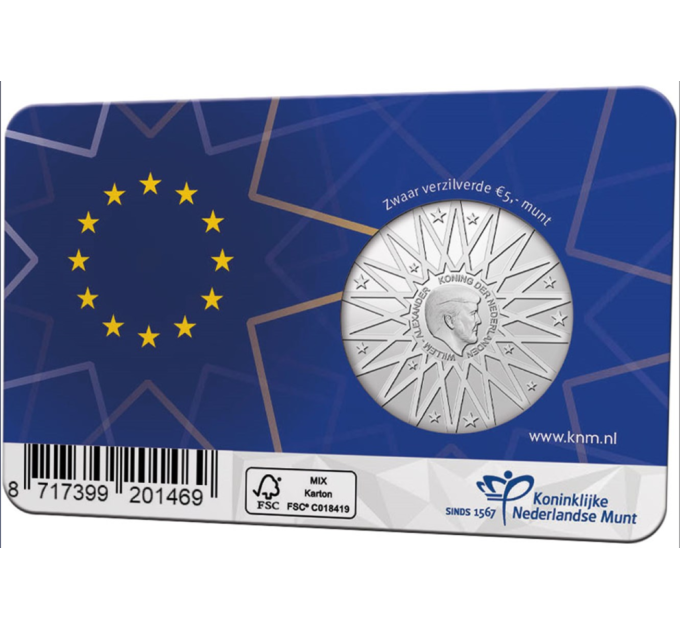 Hollandi 5 euro UNC 2022 – Maastrichti leping