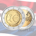 Holland 2 eurot UNC 2009 – 10 aastat eurot