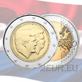 Holland 2 eurot UNC 2014 – Hollandi kuningriigi 200. aastapäev