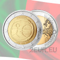 Portugal 2 euro UNC 2009 -  10 Years Euro - EMU