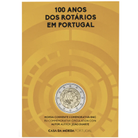 Portugal 2 euro BU 2026 - 100th Anniversary of the Rotary Foundation in Portugal Portugal 2 euro BU 2026 - 100th Anniversary of the Rotary Foundation in Portugal